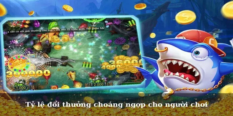 Tỷ lệ đổi thưởng choáng ngợp cho người chơi